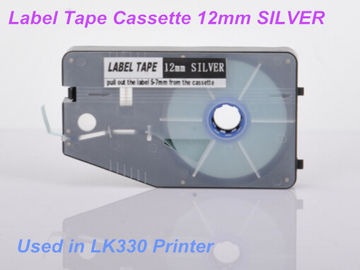 電気取付け、銀のためのフェルールのレタリングのラベル メーカー テープ 12mm